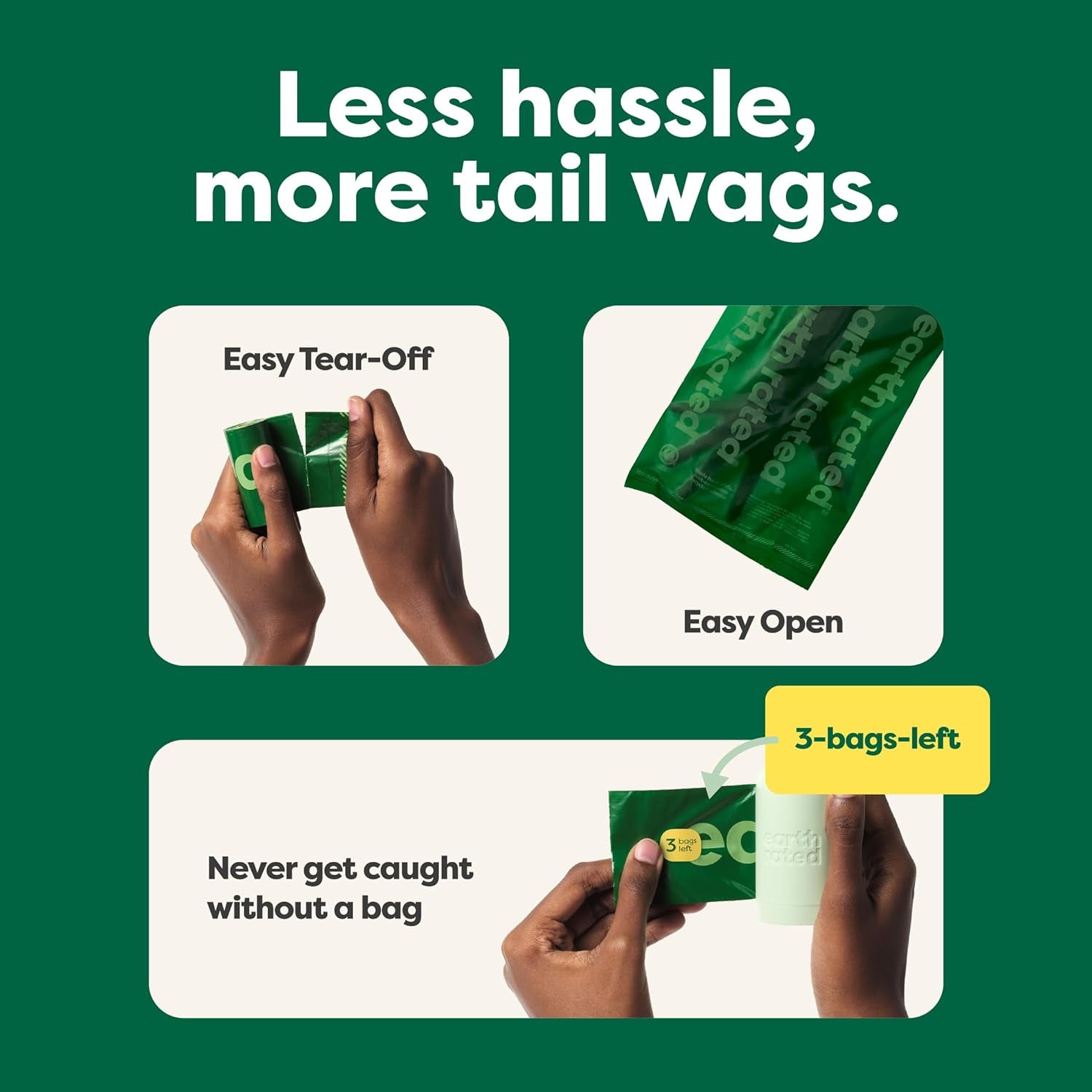 Poop Bags for Dogs Guaranteed Leak Proof