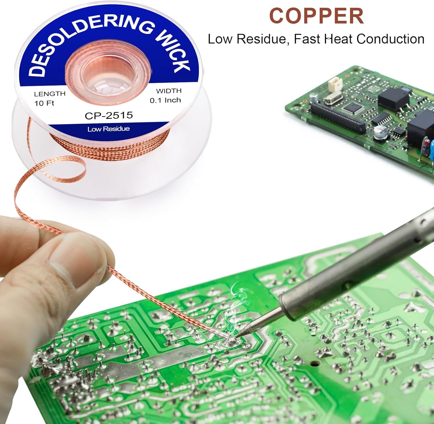 Solder Wick Braid and Solder Flux Paste