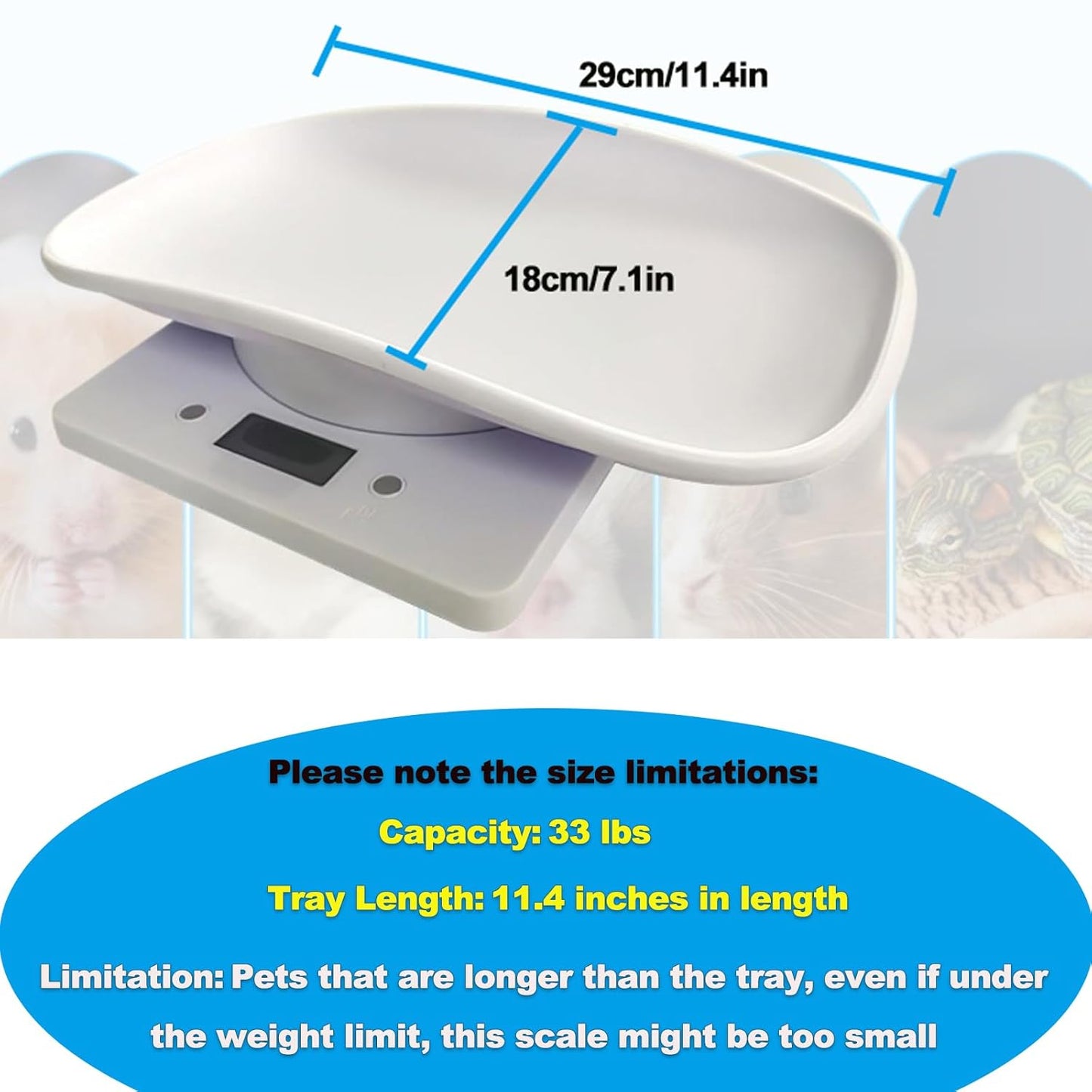 Digital Pet Scale,Puppy Scales  Weighing