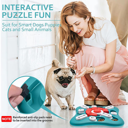 Dog Puzzle Toys,Treat Dispensing Dog
