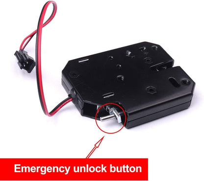 Electronic Lock,1Pcs DC 12V 2A Carbon 