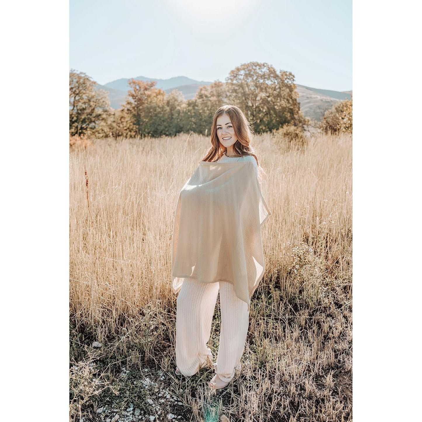 Muslin Nursing Cover Baby Breastfeeding