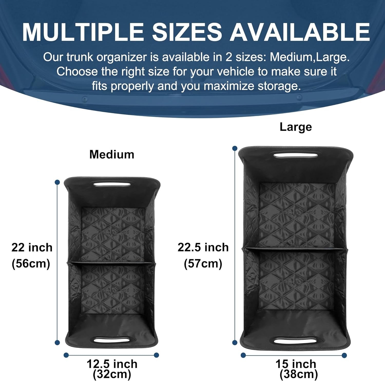 Car Trunk Organizer for SUV Car 