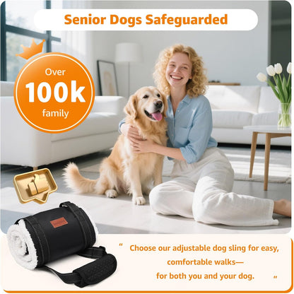 Portable Dog Sling for Back Legs
