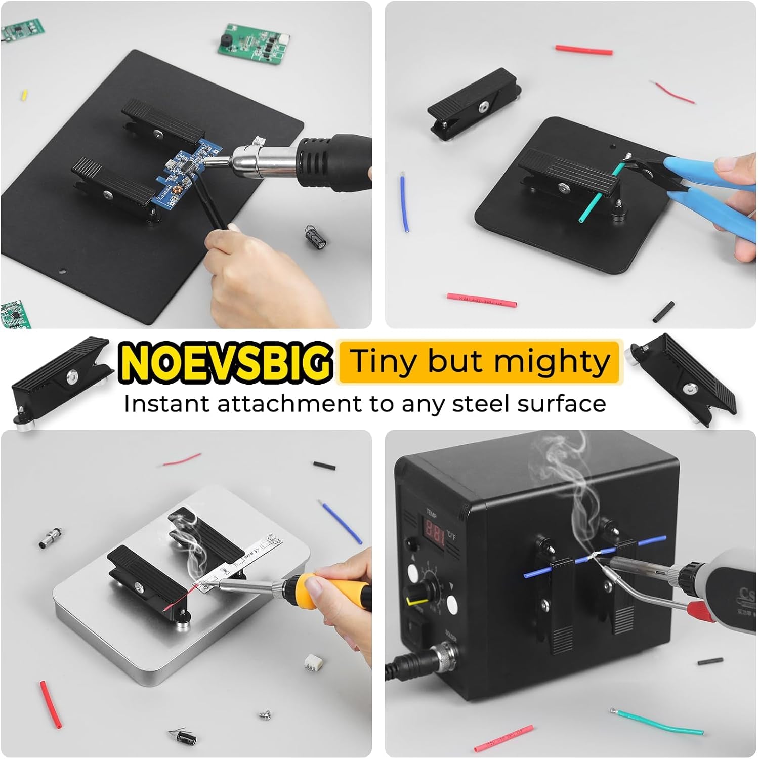 Magnetic Helping Hands Clamp Metal