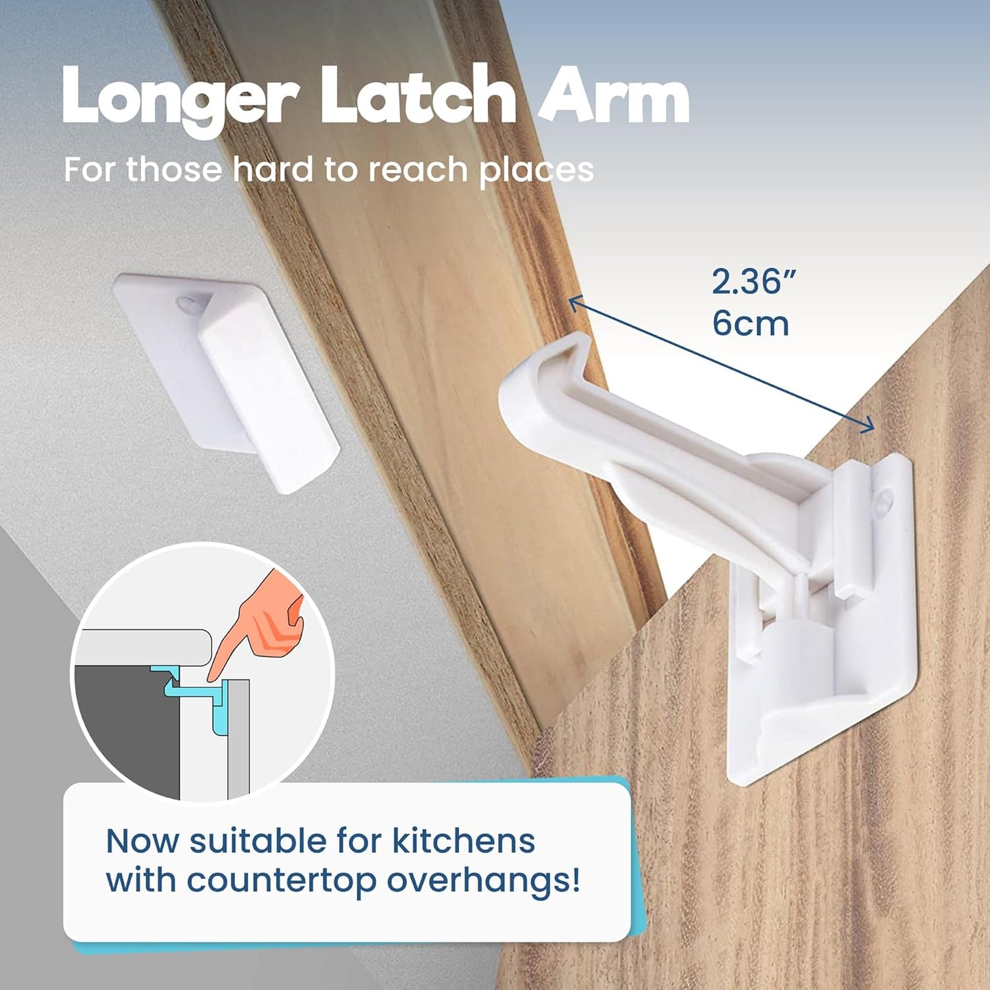 Upgraded Invisible Baby Proofing Cabinet