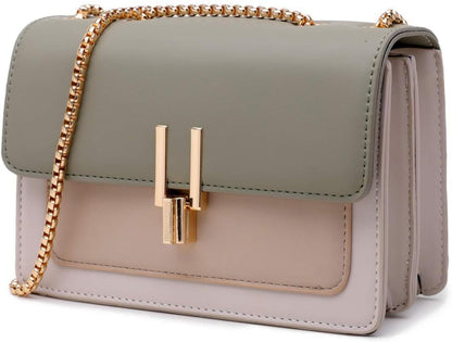 Color-Block Crossbody Bags for Women 