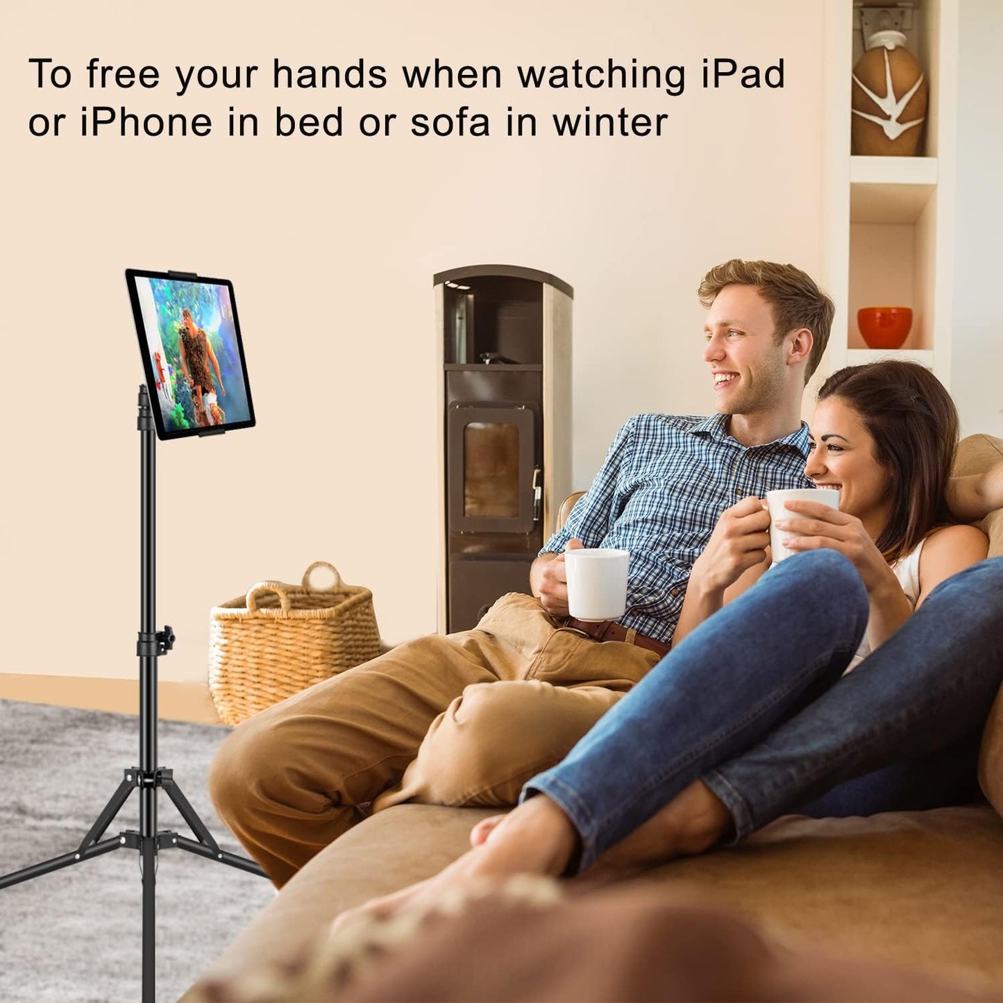 Ipad Tripod Stand, with 65 Inch Height