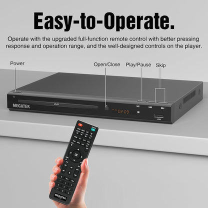 Region-Free HDMI DVD Player for TV