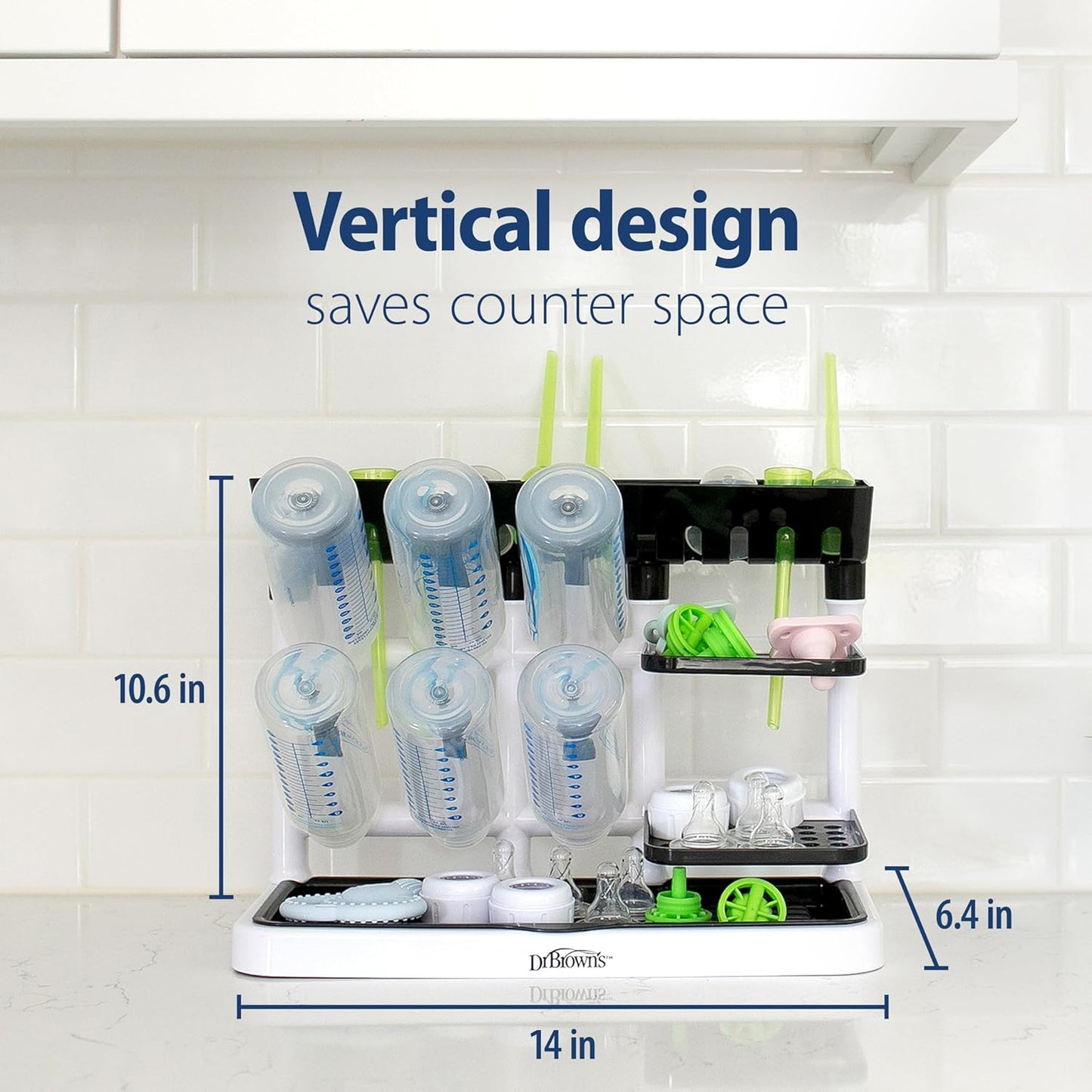Baby Bottle Drying Tower, Stand-Up 