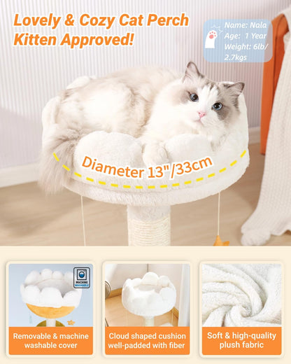 Cloud Cat Tree, Cat Scratching Post 