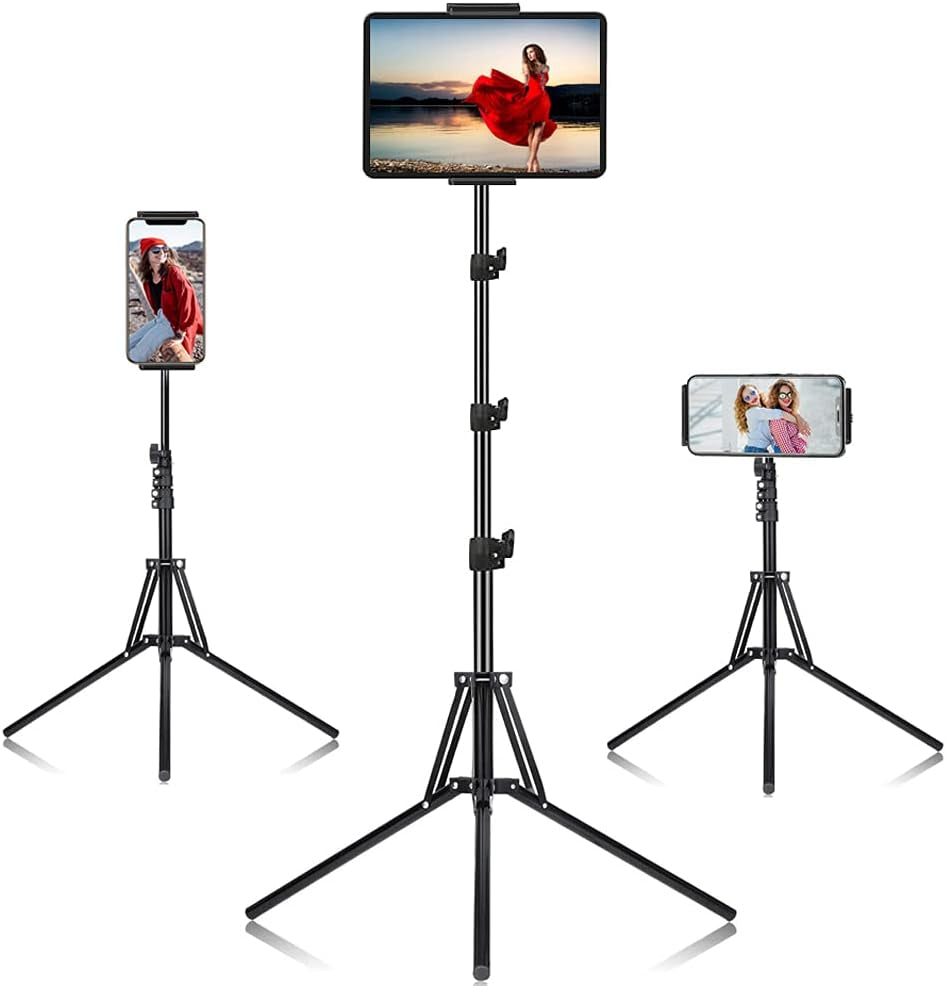 Ipad Tripod Stand, with 65 Inch Height