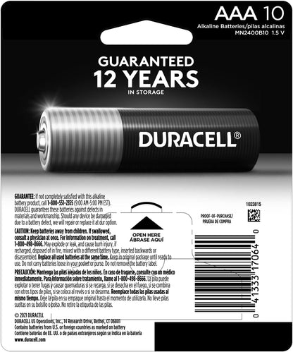 Coppertop AAA Batteries with Power Boost