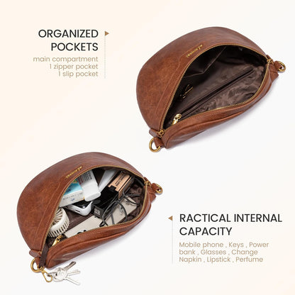 Fanny Packs for Women Cross Body, Vegan
