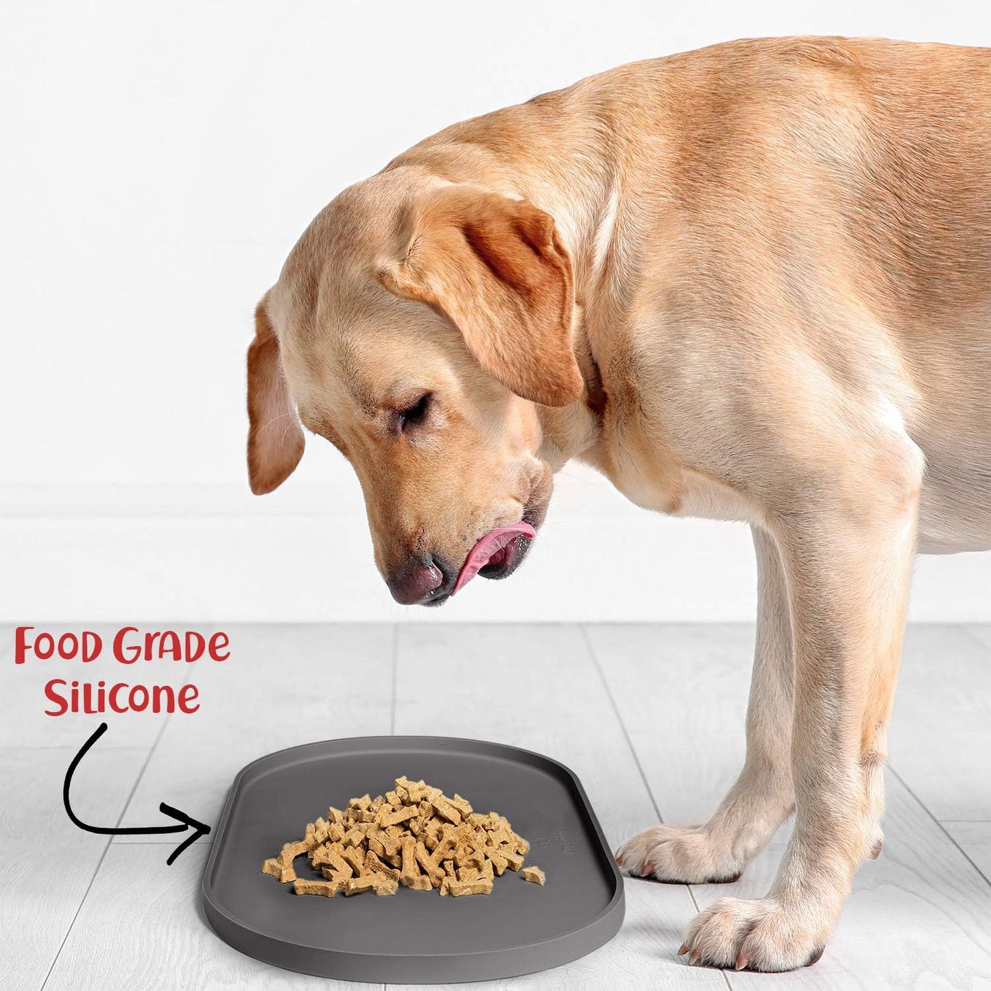 Dog Food Mat - Waterproof Dog Bowl Mat