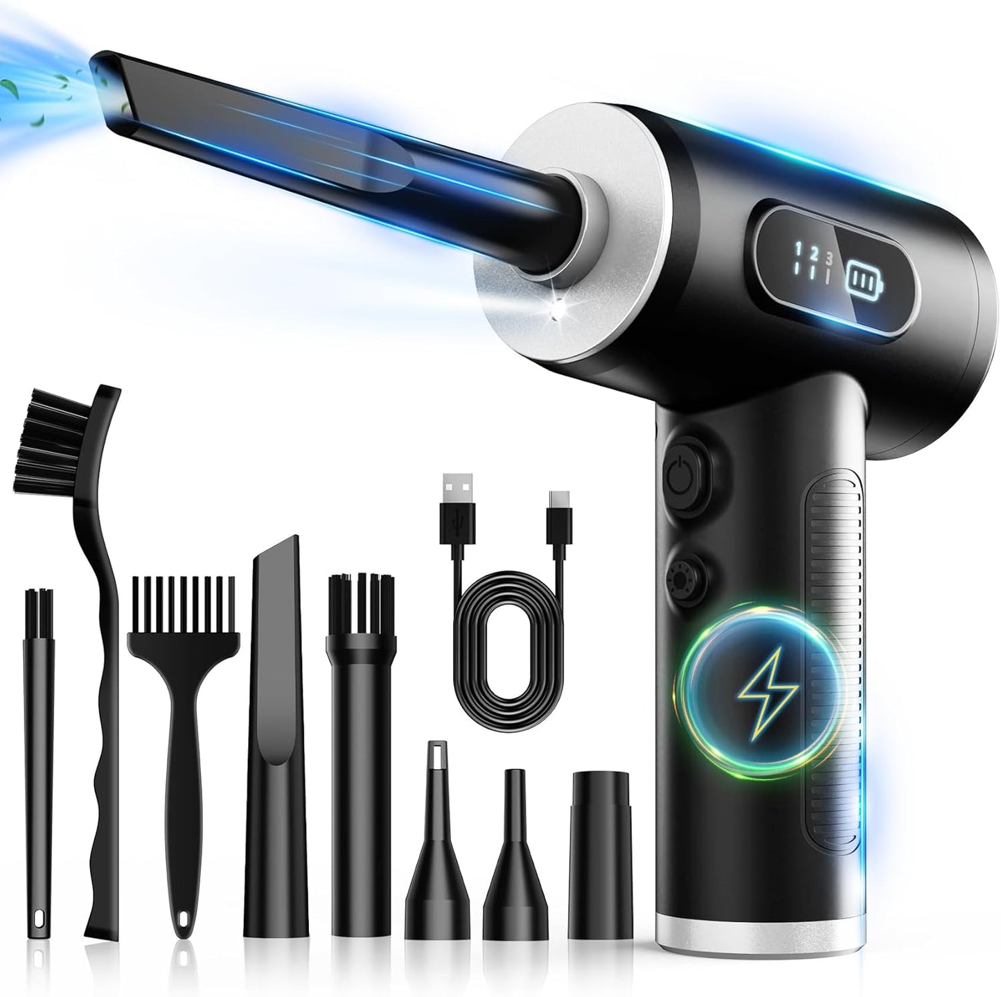 Compressed Air Duster-3 Gear Adjustable