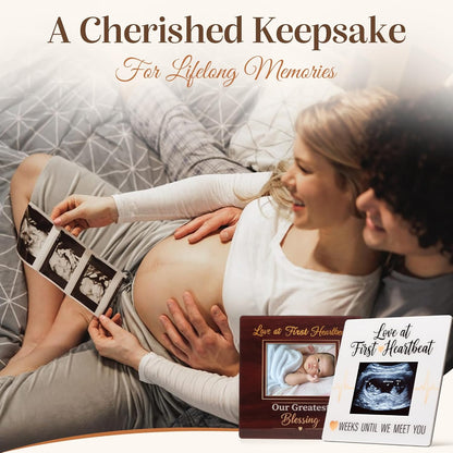 Love at First Heartbeat Sonogram Picture
