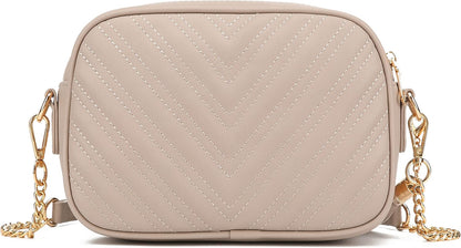 Quilted Crossbody Bag | Shoulder Purse.