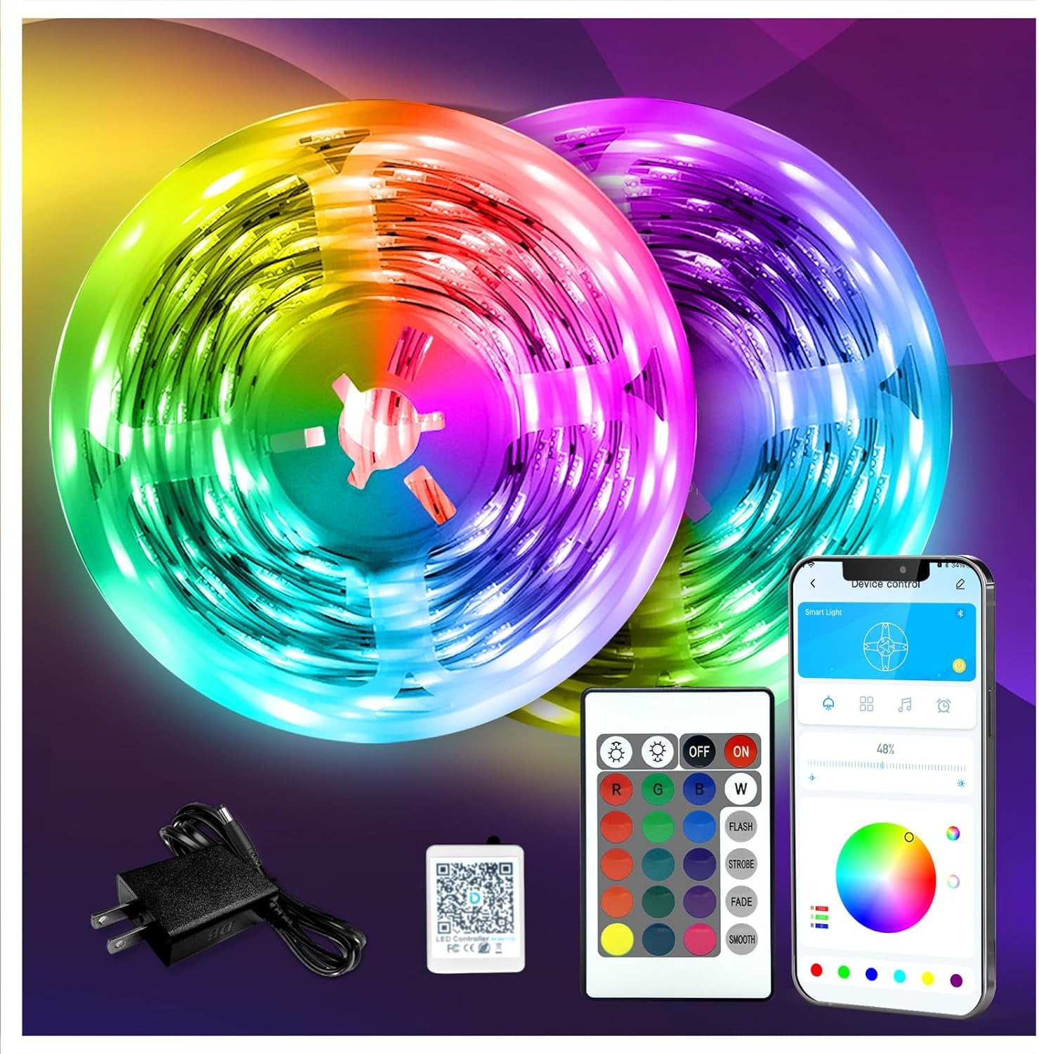LED Strip Lights 130Ft Lights Strip
