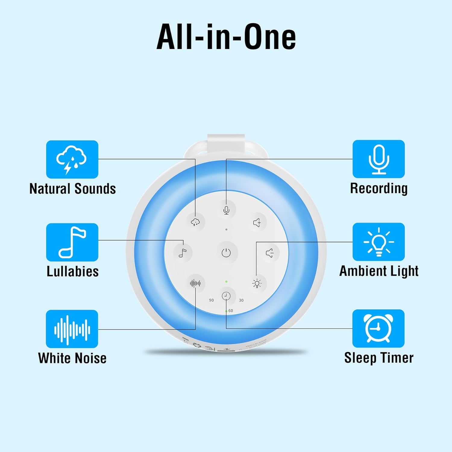 Sleep Sound Machine, 24 Soothing Sounds