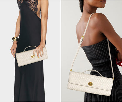 Woven Purse for Women Evening Clutch