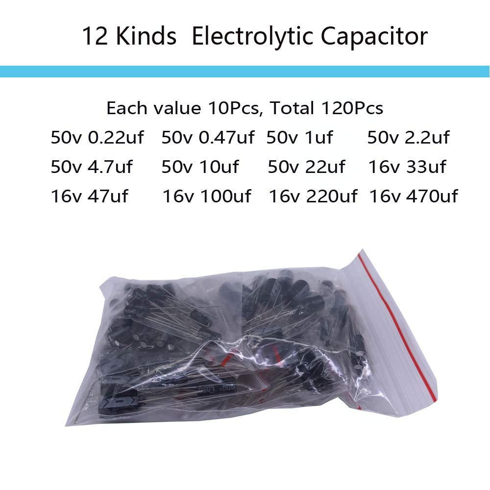 Electronic Component Kit Total 1390 Pcs
