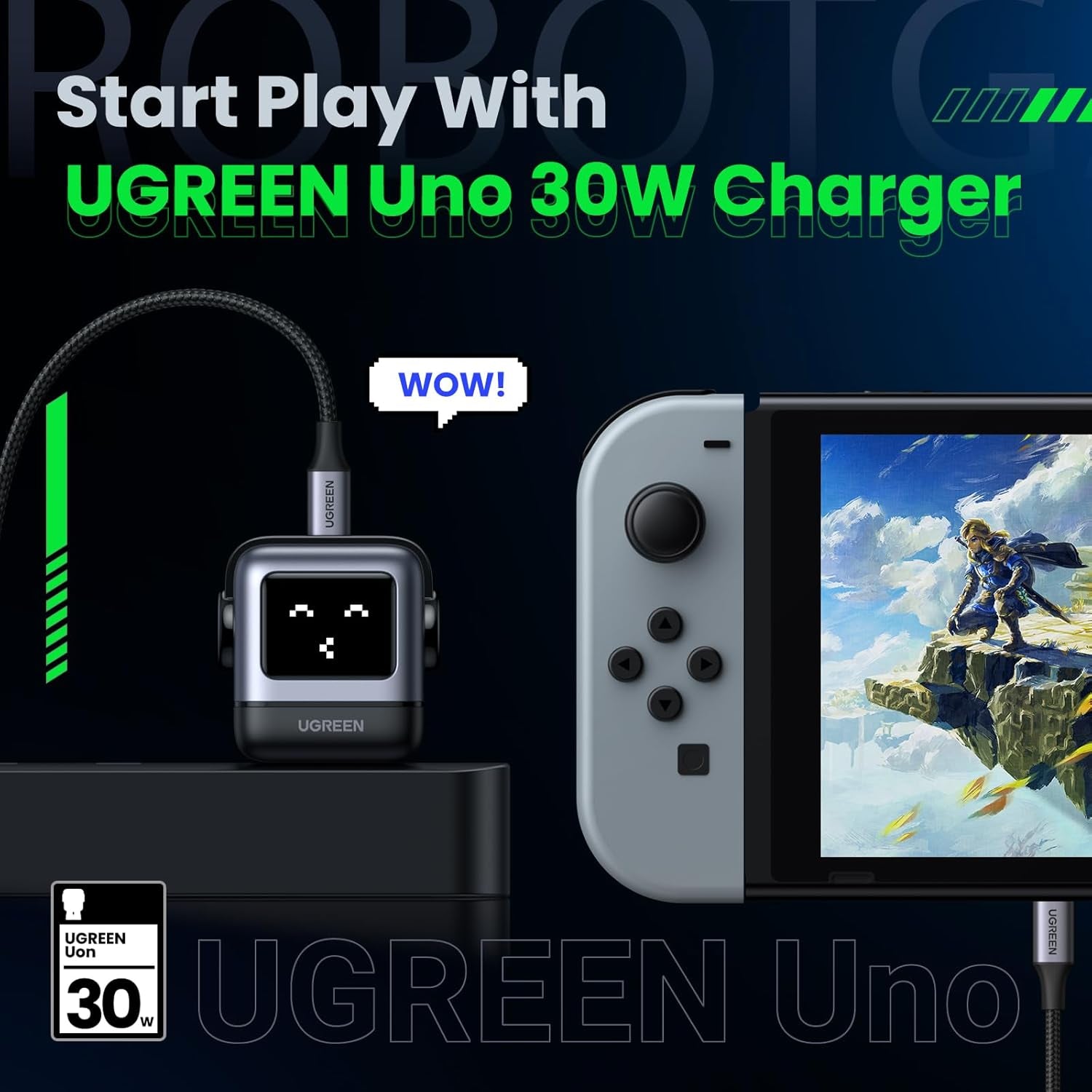 UGREEN Uno 30W USB C Charger Block