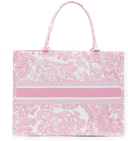 Fashion Luxury Tote Bag Cotton Linen
