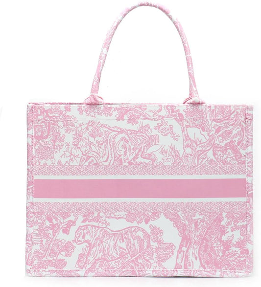 Fashion Luxury Tote Bag Cotton Linen