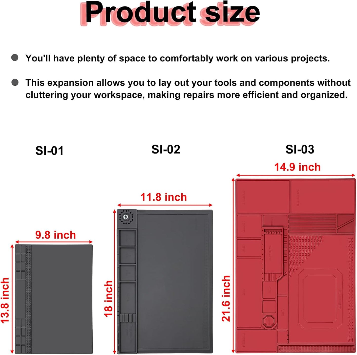 Silicone Soldering Mat Heat Resistant