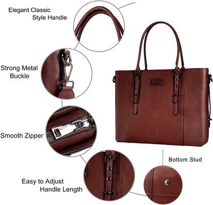 Laptop Bag for Women, Waterproof Vintage