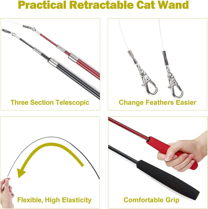 Cat Toys for Indoor Cats, Interactive 