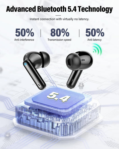 Wireless Earbuds,Bluetooth 5.4Headphones