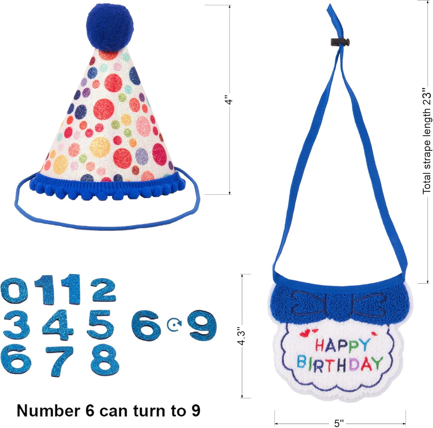 Cat Birthday Party Supplies Blue Boy Cat