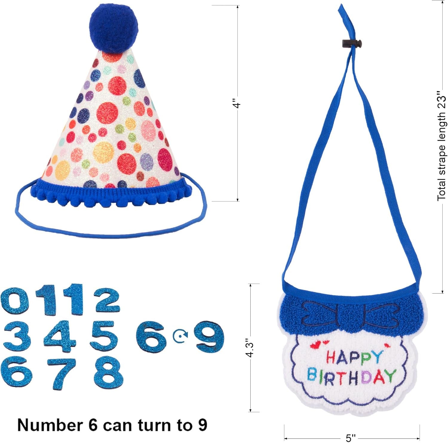 Cat Birthday Party Supplies Blue Boy Cat