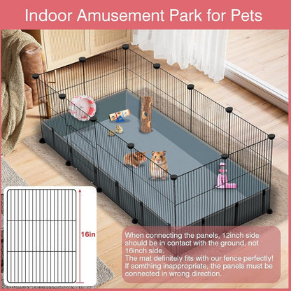 12 Panels Small Animal Playpen, 48" 