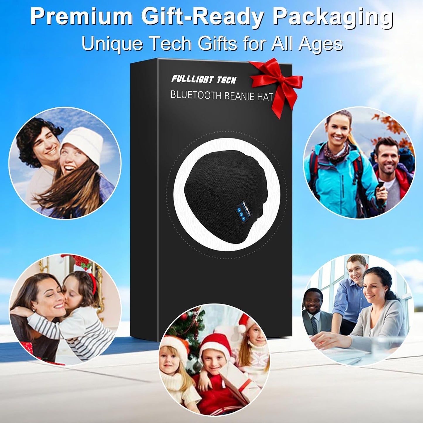 Bluetooth Beanie Hat Headphones Unique