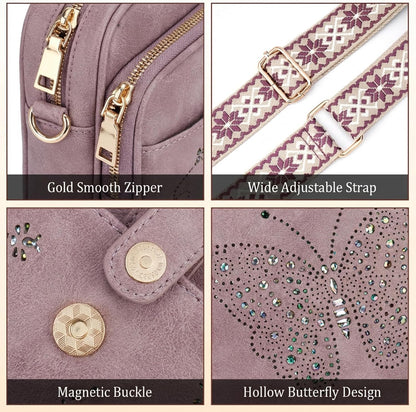 Crossbody Bags for Women Leather 