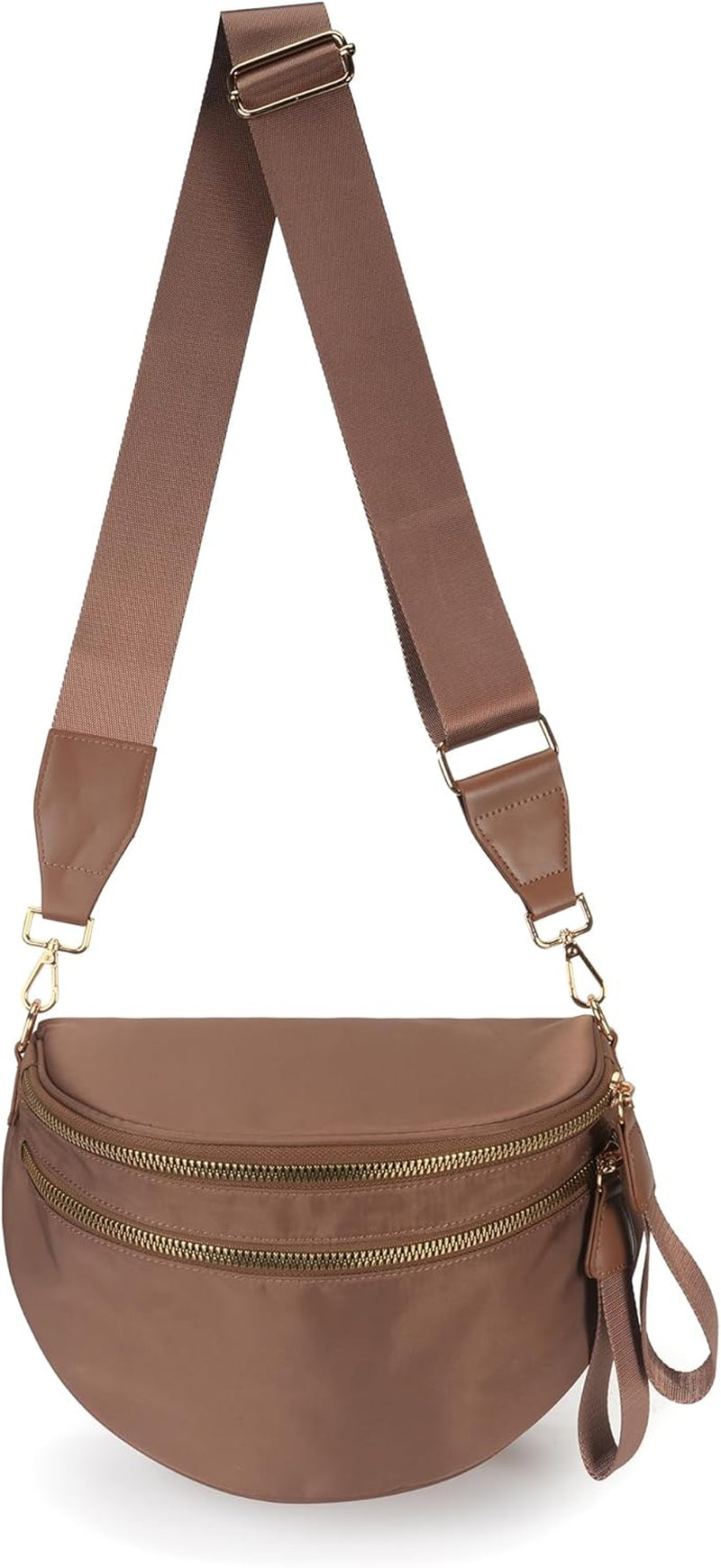 Spacious Nylon Crossbody Bag Bum Bag 