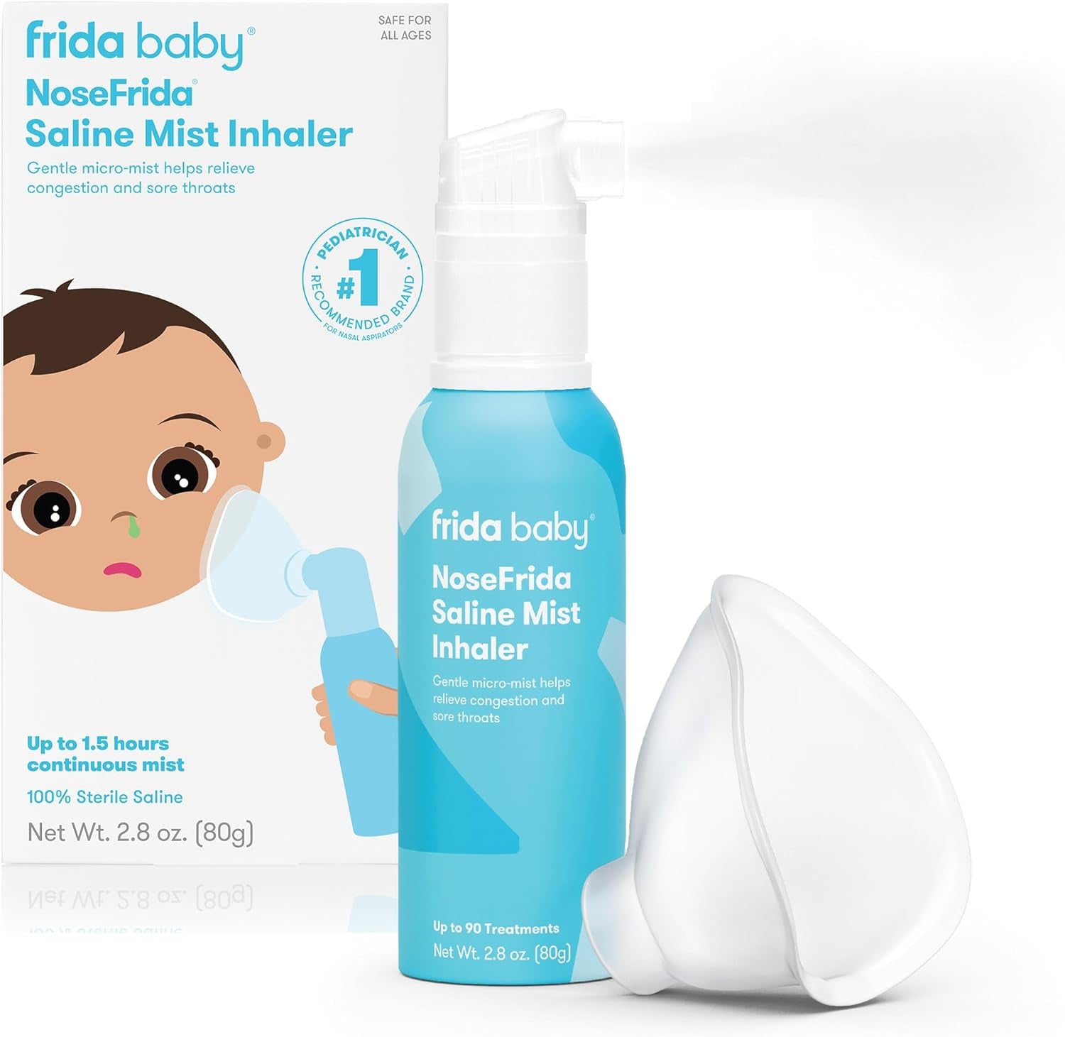 Nosefrida Saline Mist Nasal Inhaler