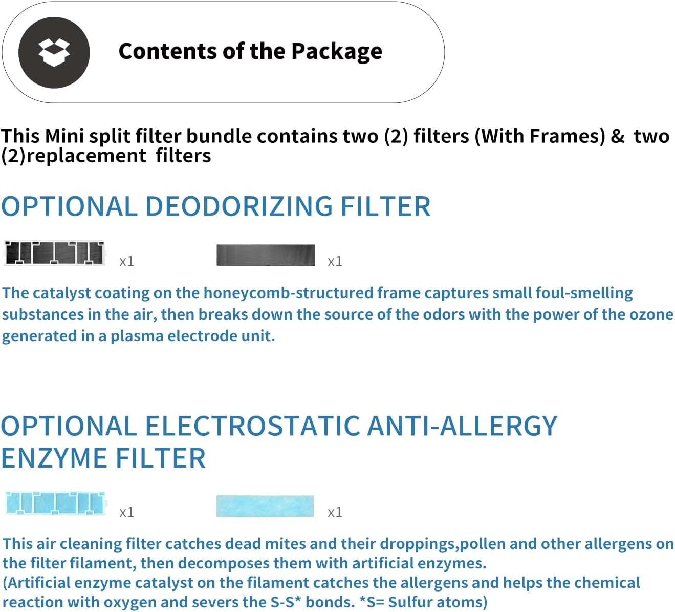 Annual Mini Split Filter Bundle