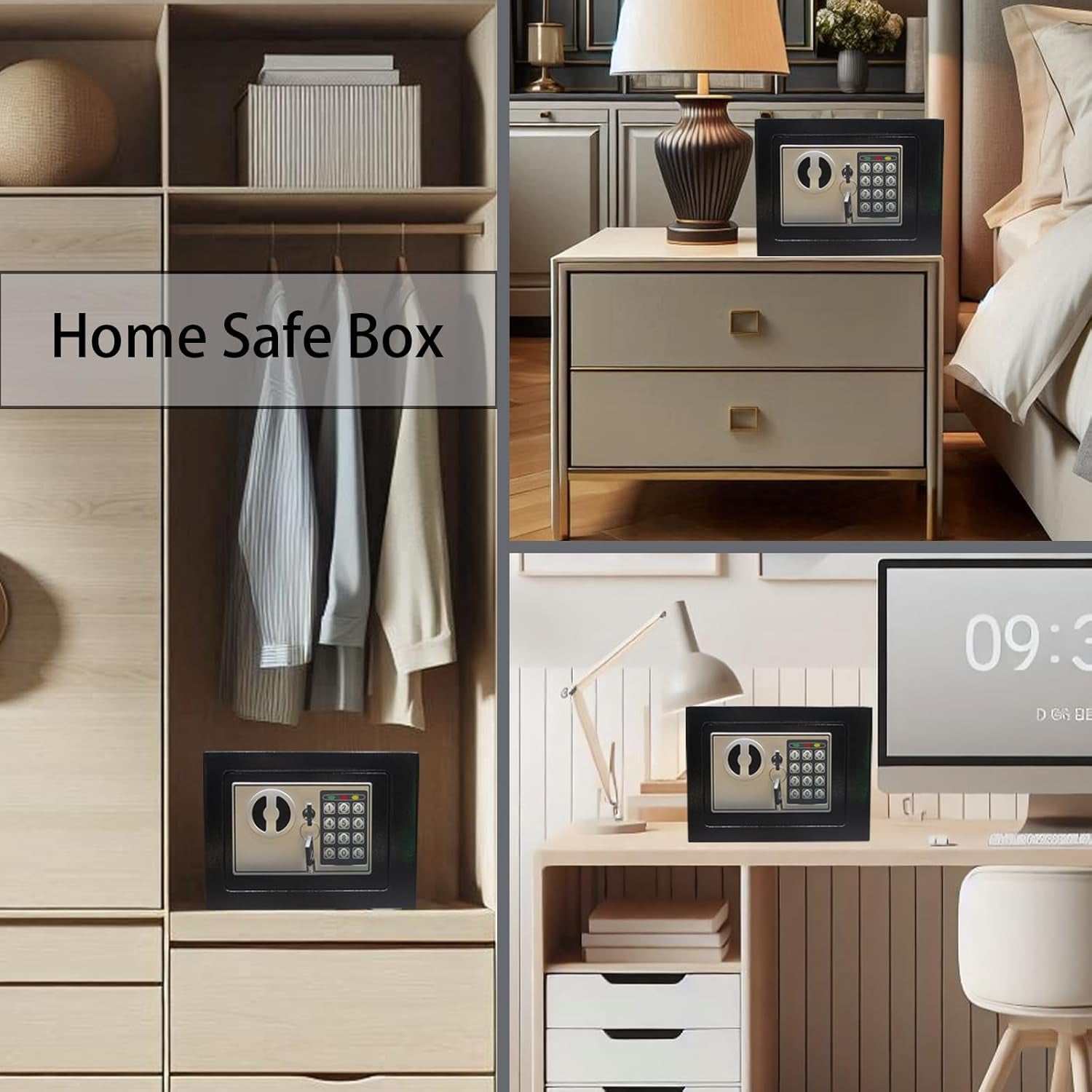 Electronic Deluxe Digital Security Safe 