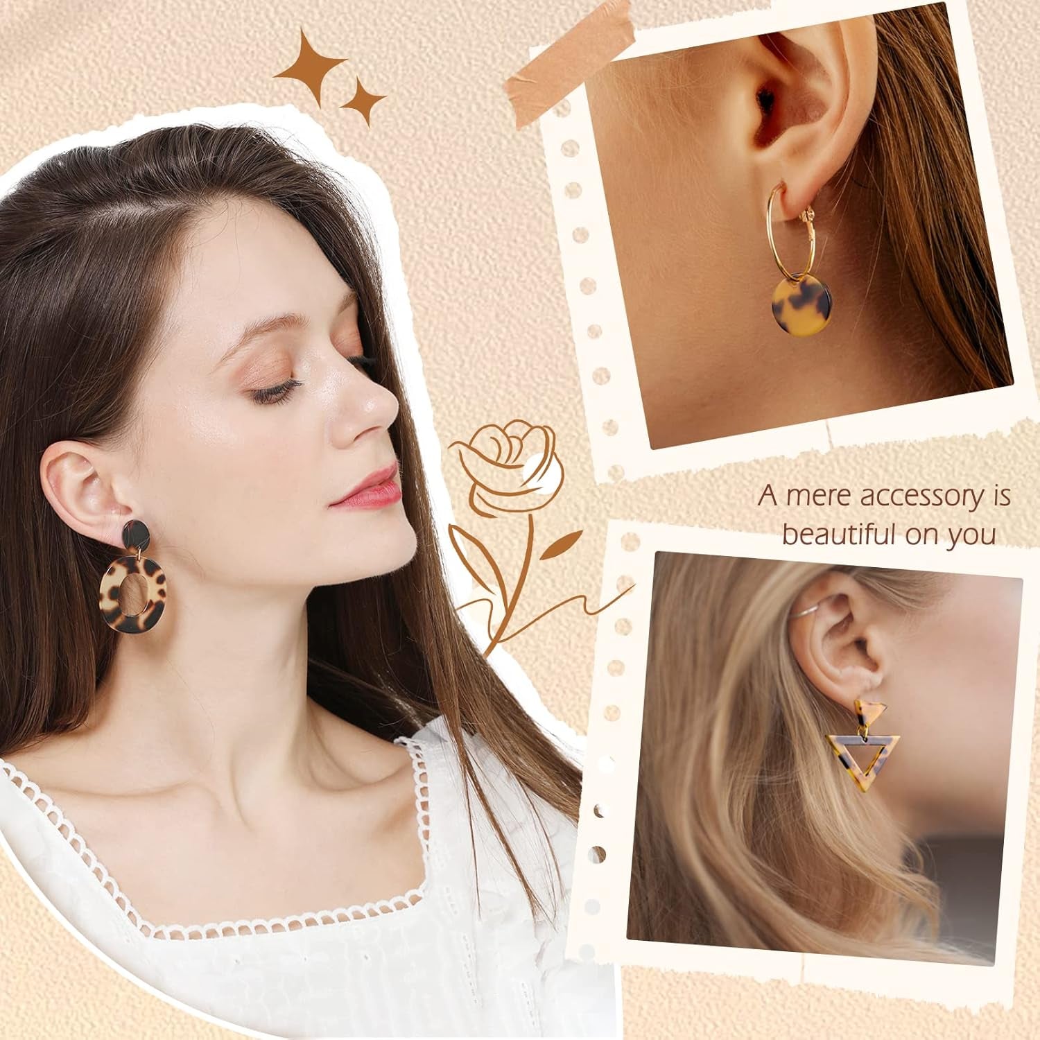 Earrings Set for Women,  Fashion Tassel