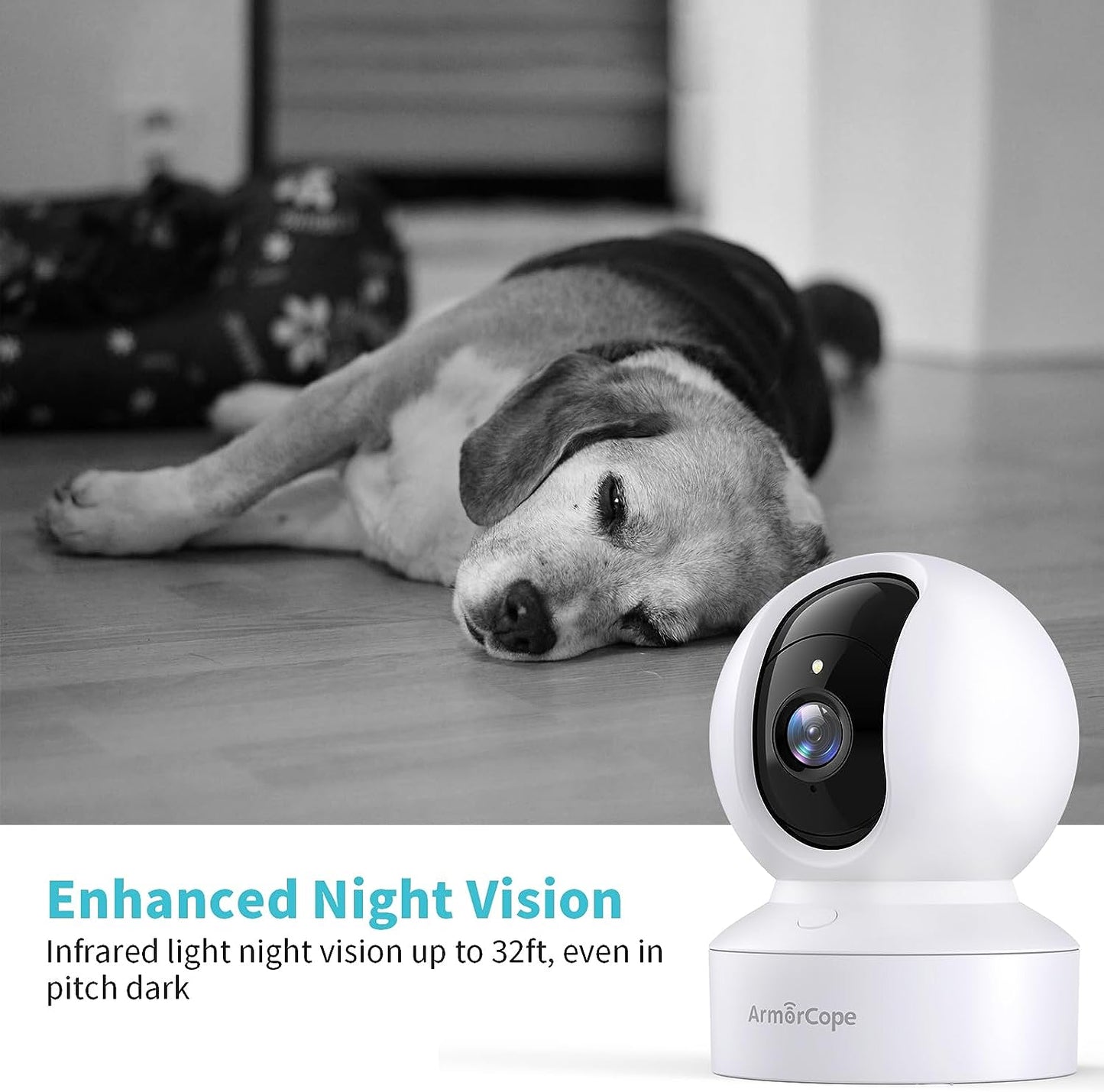 Pet Camera2K HD Dog Camera with Phone AP