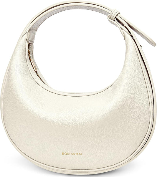 Crescent Shoulder Bag Vegan Leather 