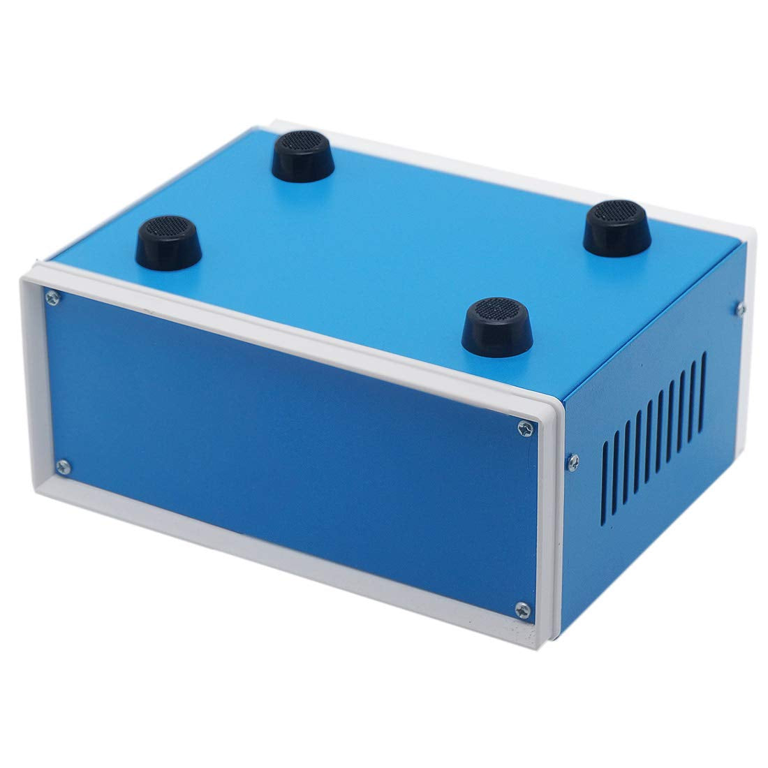 Electronic Enclosures Blue Metal 