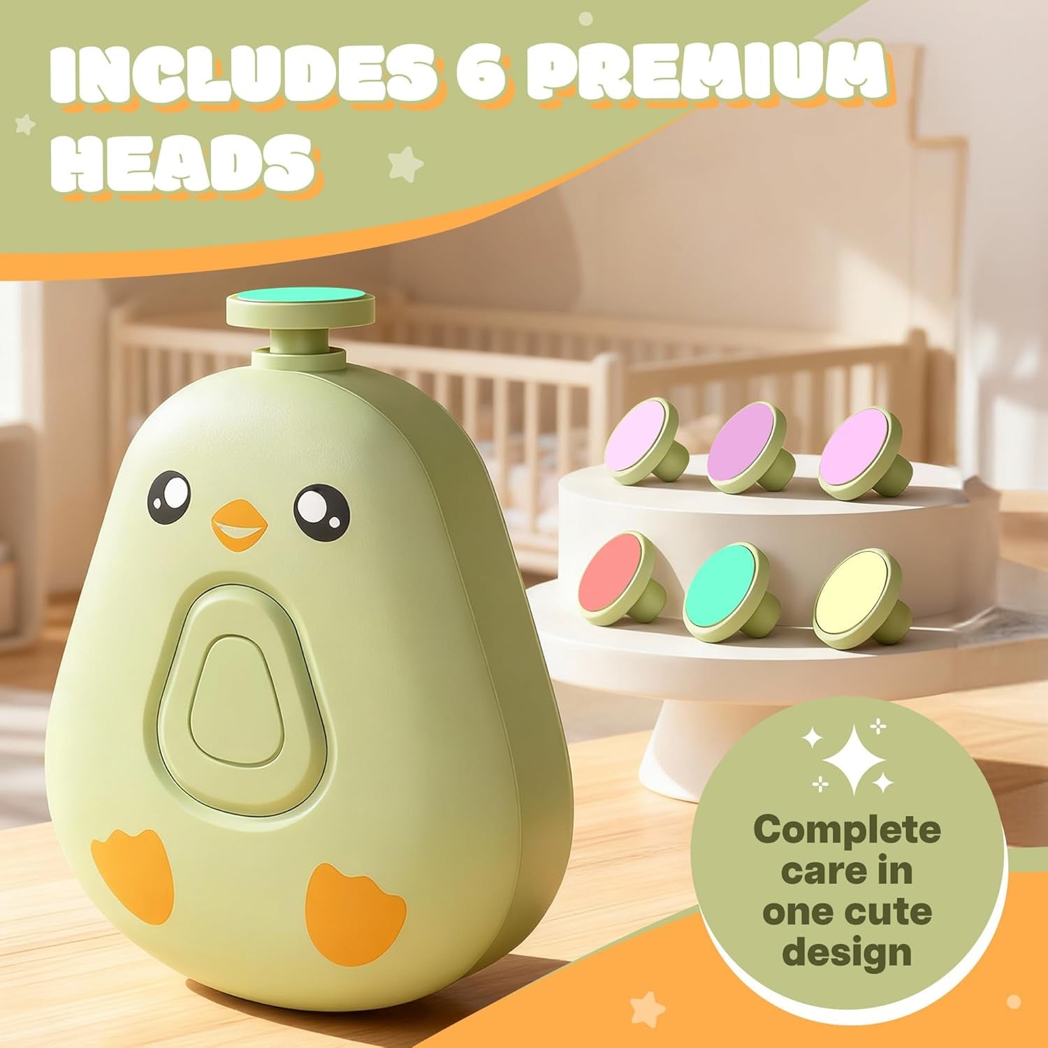 Electric Baby Nail Trimmer Safe ,Quiet