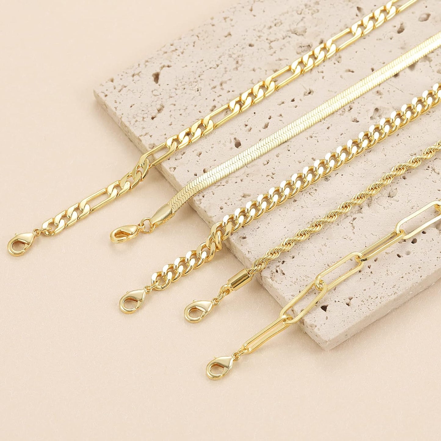 14K Gold Plated Bracelets for Women