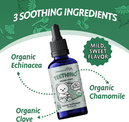 Organic Baby Teething Relief Drops