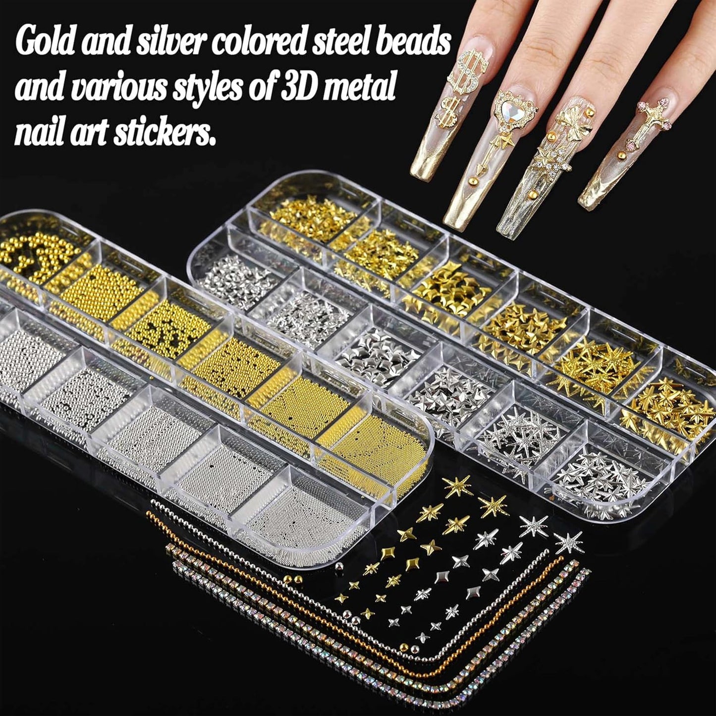 BANA Nail Charms for Rhinestones Kit 